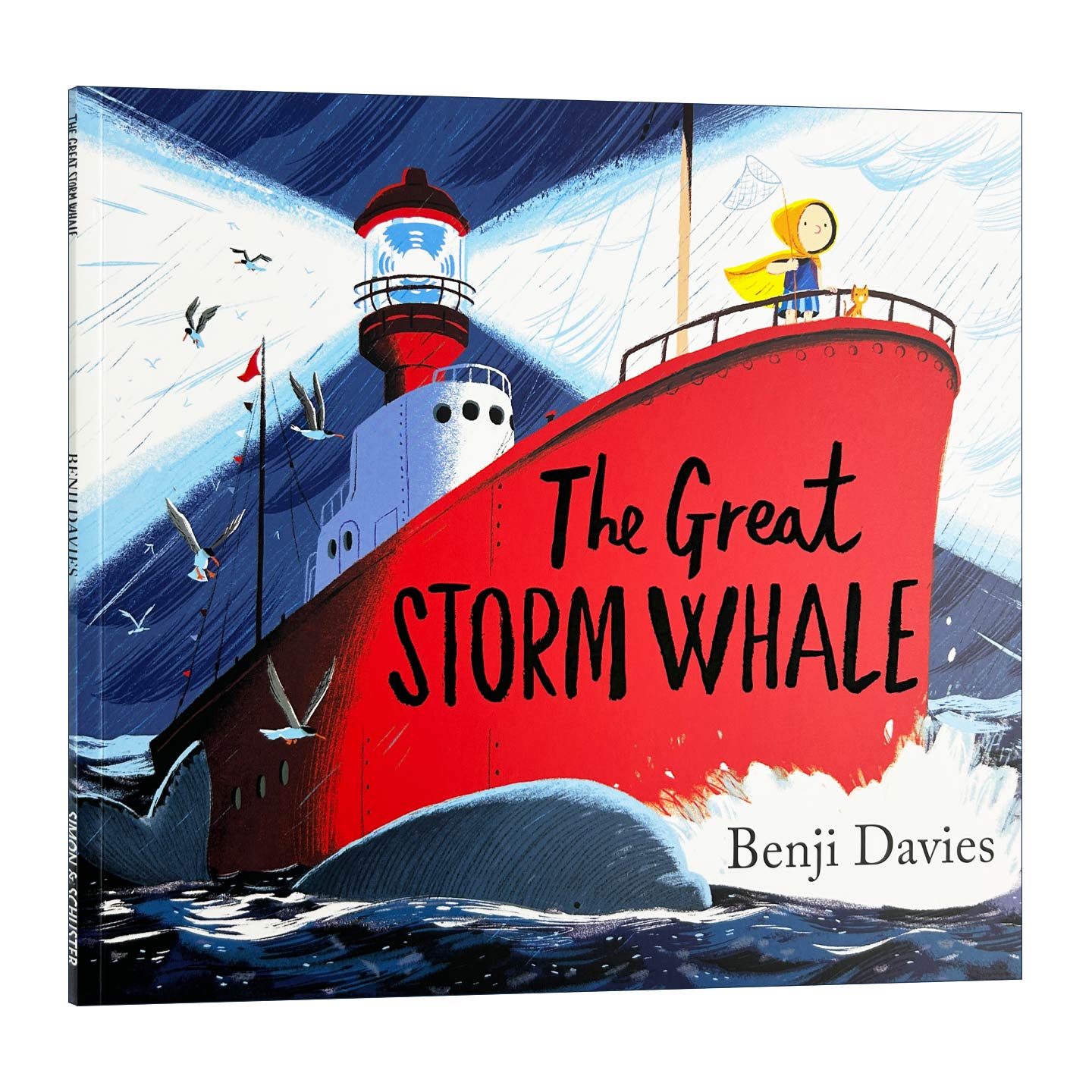 英文原版 Great Storm Whale 伟大的暴风鲸 Benji Davies 英文版 进口英语原版书籍