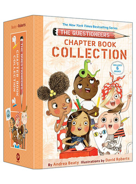 英文原版 The Questioneers Chapter Book Collection Books 1-6 梦想行动派章节读物系列 6册精装盒装套装 STEM教育 英文版