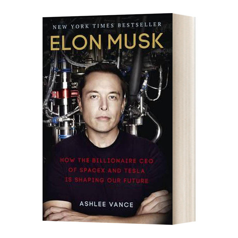 英文原版 Elon Musk Inventing the Future 冒险人生 埃隆马斯克 硅谷钢铁侠 英文版 进口英语原版书籍