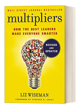 英文原版 Multipliers 乘数 优秀领导者如何使每个人更聪明 英文版 进口英语原版书籍