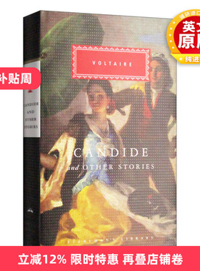 英文原版 Candide and Other Stories 老实人及其他短篇小说 伏尔泰 Everyman精装版 英文版 进口英语原版书籍