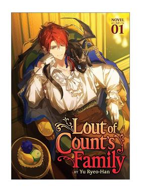 英文原版 Lout of Count's Family Novel Vol.1 成为伯爵家的混混1 同名韩国奇幻冒险漫画轻小说 Yu Ryeo-Han 进口英语原版书籍