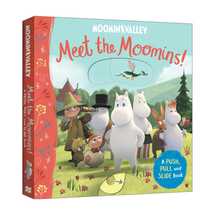 英文原版 Meet the Moomins A Push Pull and Slide Book 认识姆明 英文版 进口英语原版书籍