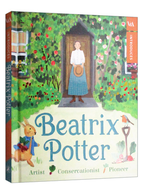 英文原版 V&A Introduces Beatrix Potter V&A博物馆人物介绍 碧翠丝 波特 彼得兔作者 精装 英文版 进口英语原版书籍