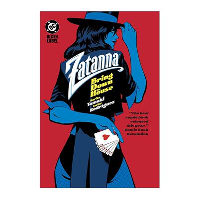英文原版 Zatanna Bring Down the House 扎坦娜·扎塔拉 满堂喝彩 DC漫画 精装 Mariko Tamaki 英文版 进口英语原版书籍