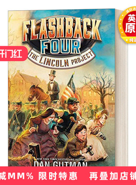 英文原版 Flashback Four 1 The Lincoln Project 林肯项目 英文版 进口英语原版书籍