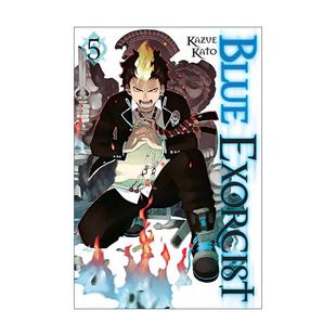 Vol.5 青之驱魔师 日本漫画卷5 英文原版 进口英语原版 Exorcist 英文版 书籍 Blue