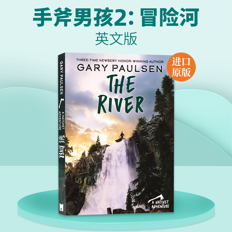 英文原版 The River 手斧男孩2：冒险河 英文版儿童全英语书 企鹅兰登出版 经典畅销小说