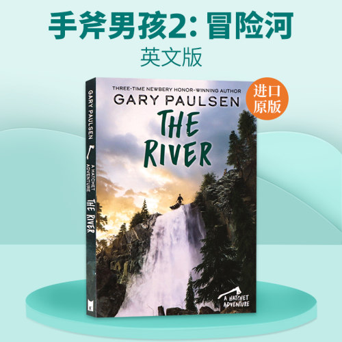 英文原版 The River 手斧男孩2：冒险河 英文版儿童全英语书 企鹅兰登出版 经典畅销小说