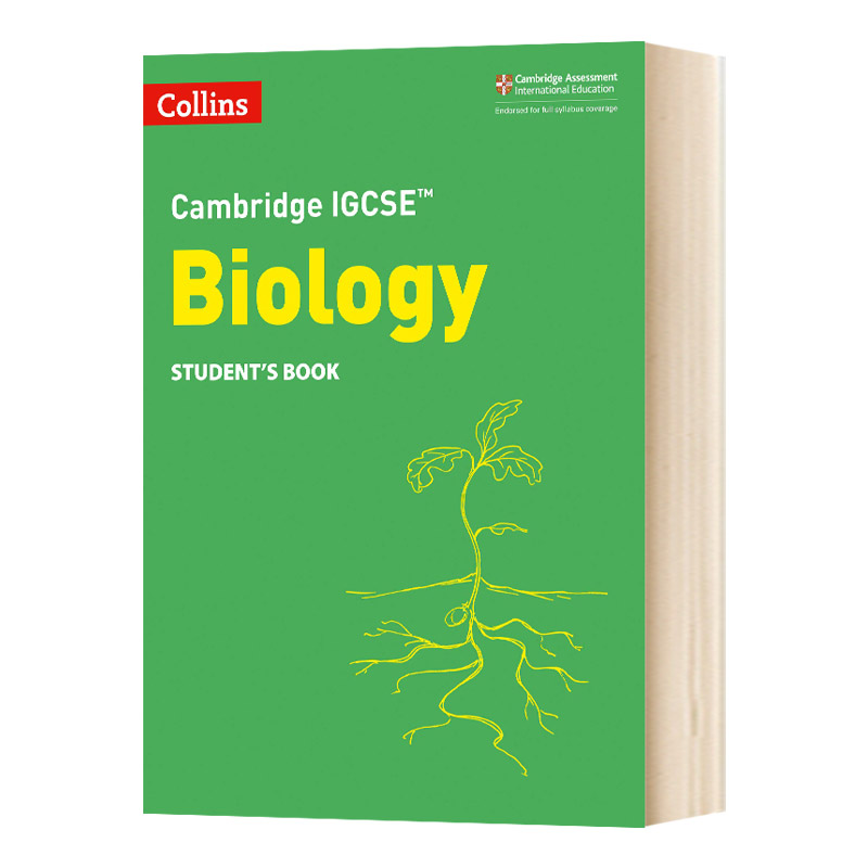 英文原版 Cambridge IGCSE Biology Student's Book 剑桥IGCSE生物考试学生用书 第三版 英文版 进口英语原版书籍