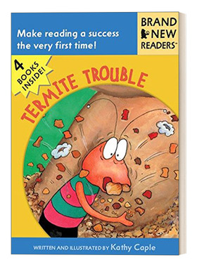 英文原版绘本 Termite Trouble Brand New Readers 小白蚁的麻烦 儿童绘本 Candlewick分级读物 英文版 进口英语原版书籍