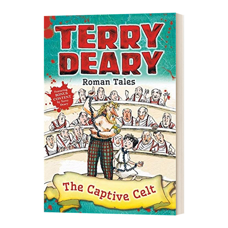 英文原版 Roman Tales The Captive Celt 罗马故事-可怕的历史作者作品 英文版 进口英语原版书籍儿童全英语书