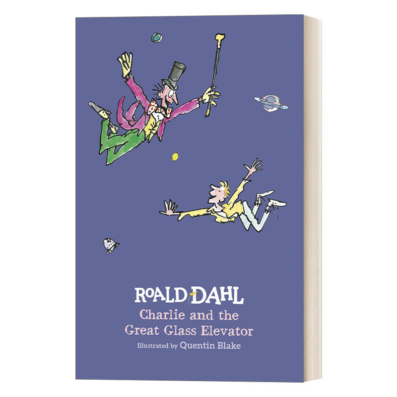 英文原版 charlie and the great glass elevator 查理和大玻璃升降机