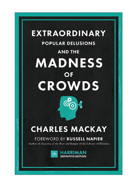 英文原版 Extraordinary Popular Delusions and the Madness of Crowds 非同寻常的大众幻想与群众性癫狂 精装 进口英语原版书籍
