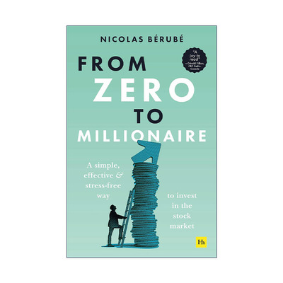 英文原版 From Zero to Millionaire 从零到百万富翁 简单 有效 无压力的股市投资方法 英文版 进口英语原版书籍