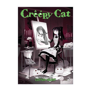 英文原版 Creepy Cat Vol.2 猫和我的奇妙生活 卷二 幽默漫画 Cotton Valent 英文版 进口英语原版书籍