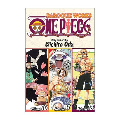 英文原版 One Piece Omnibus Edition Vol.6 海贼王 漫画集卷六 英文版 进口英语原版书籍