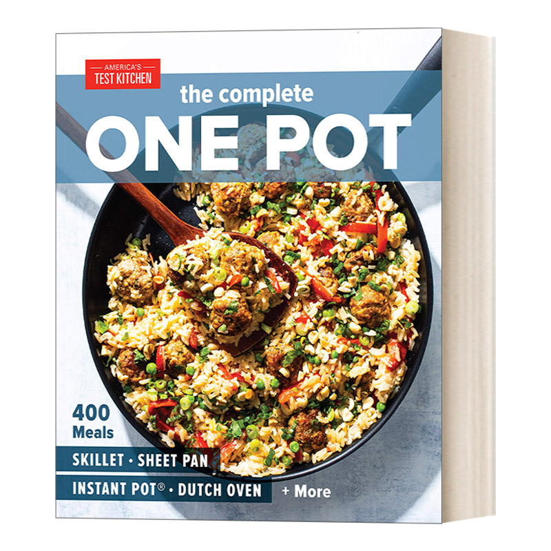 英文原版 The Complete One Pot 完整的一锅 用你的平底锅，烤盘，速溶锅，荷兰烤箱等做的400顿饭 英文版 进口英语原版书籍