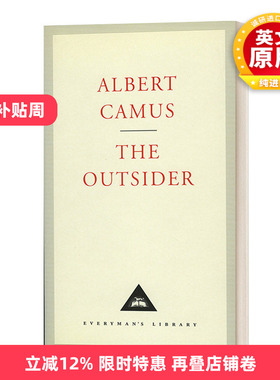 英文原版小说 The Outsider 局外人 阿尔贝·加缪 Everyman精装版 英文版 进口英语原版书籍