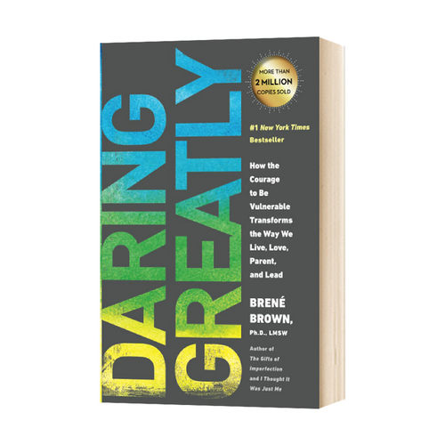 活出感性 直面脆弱 拥抱不的自己 英文原版 Daring Greatly Brene Brown 布琳布朗 自我提升 英文版进口原版英语书籍