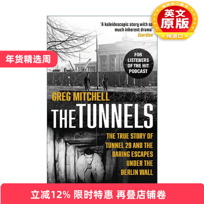 英文原版 The Tunnels 隧道 格雷·米切尔 柏林墙题材小说 英文版 进口英语原版书籍