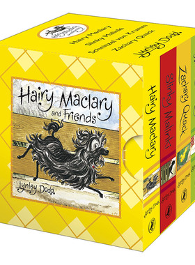 英文原版 Hairy Maclary and Friends Little Library 毛毛狗和朋友们 小小图书馆 Lynley Dodd经典绘本 英文版 进口英语原版书籍