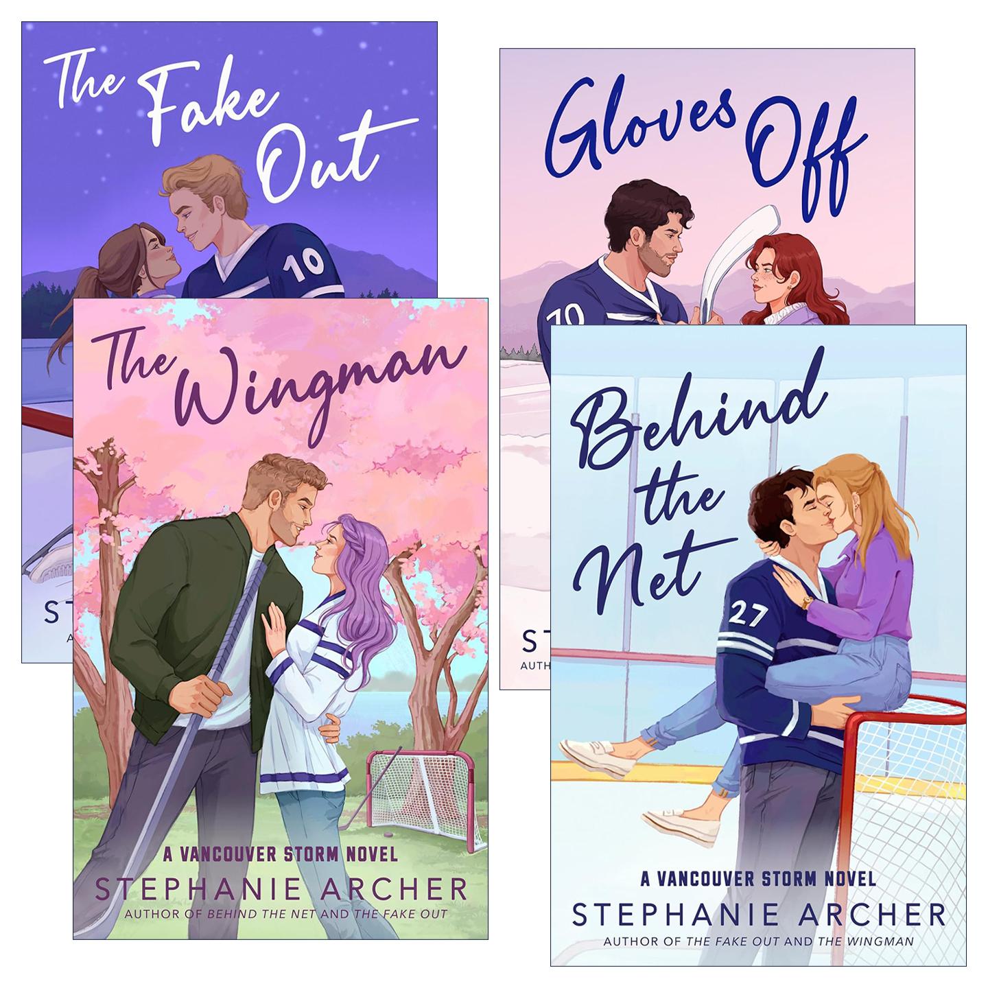 英文原版 Vancouver Storm 温哥华风暴系列1-4册 浪漫小说 Stephanie Archer 英文版 进口英语原版书籍