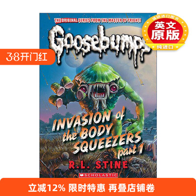 英文原版 Invasion of the Body Squeezers Part 1 鸡皮疙瘩41 英文版 进口英语原版书籍