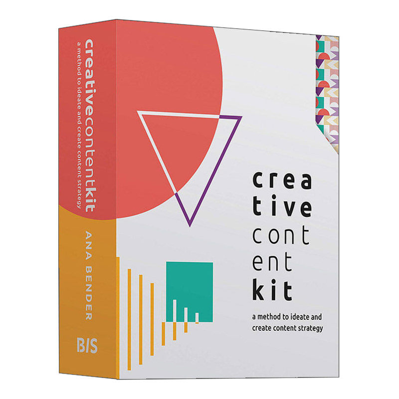 英文原版 Creative Content Kit 创新沟通商业交流卡牌 英文版 进口英语原版书籍