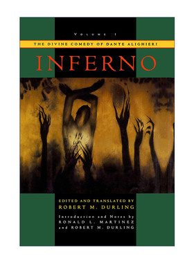 英文原版 The Divine Comedy of Dante Alighieri 但丁神曲 卷一 Robert Durling译文 英意双语对照版 英文版 进口英语原版书籍