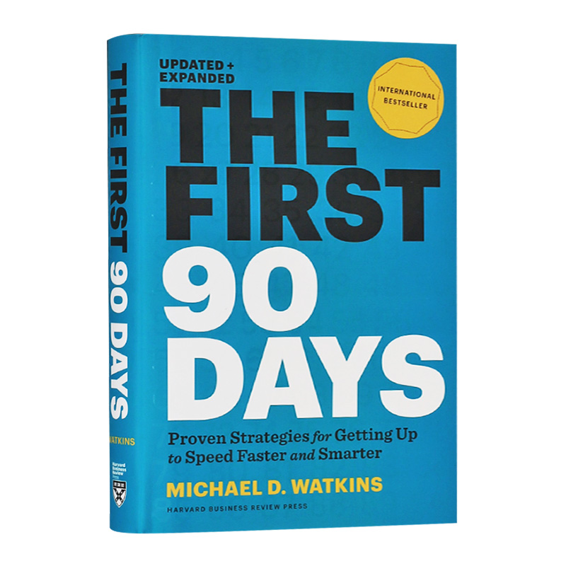 精装 成败90天 英文原版 The First 90 Days Updated and Expanded 新管理者如何度过第1个90天 英文版  进口原版英语书籍