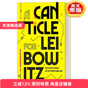 英文原版小说 A Canticle For Leibowitz 莱博维兹的赞歌 雨果奖获奖经典科幻小说 英文版 进口英语原版书籍