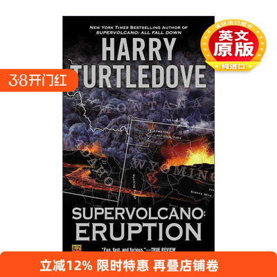 英文原版 Supervolcano 01 Eruption 超级火山系列1 爆发 科幻小说 雨果奖得主Harry Turtledove 英文版 进口英语原版书籍