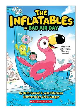 英文原版 The Inflatables In Bad Air Day 充气艇大作战1 图像小说 英文版 进口英语原版书籍