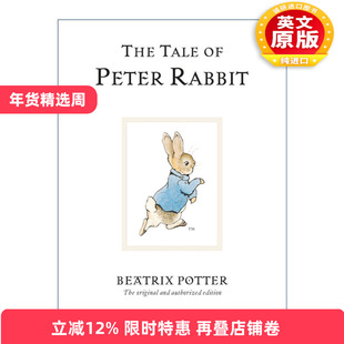 英文原版 The Tale of Peter Rabbit 彼得兔的故事 经典版 毕翠克丝·波特经典绘本 精装 英文版 进口英语原版书籍