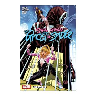 Ghost 蜘蛛格温 Spider The 英文版 书籍 英文原版 漫威漫画 Vol.2 Gwen 卷二 幽灵蜘蛛 Unraveled 进口英语原版 瓦解