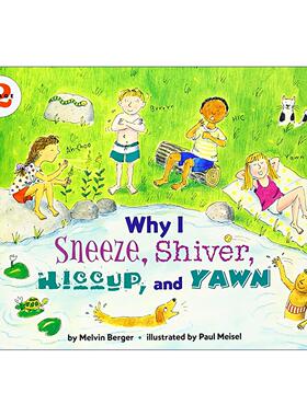 英文原版 Let's Read and Find Out 2 Why I Sneeze Shiver Hiccup & Yawn 自然科学启蒙阅读与发现2级 为什么会打喷嚏 发抖