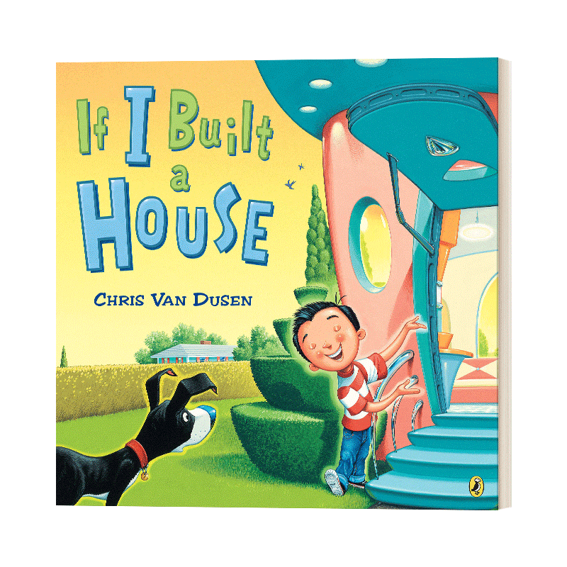英文原版 If I Built a House 如果我建一所房子 科普绘本 英文版 进口英语原版书籍