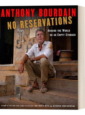 英文原版 No Reservations 美食纪录片波登不设限 美食旅游导览书 精装 英文版 进口英语原版书籍