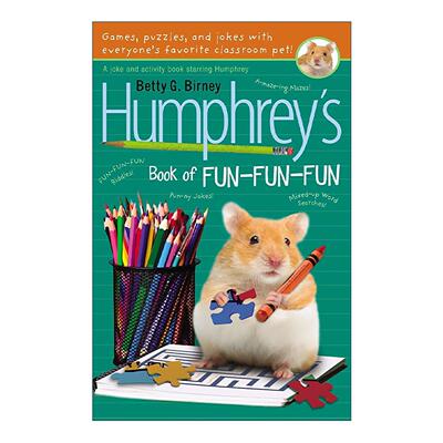 英文原版 Humphrey's Book of Fun Fun Fun 汉弗瑞的快乐之书 儿童益智游戏谜题活动书 脑筋急转弯 笑话 英文版 进口英语原版书籍