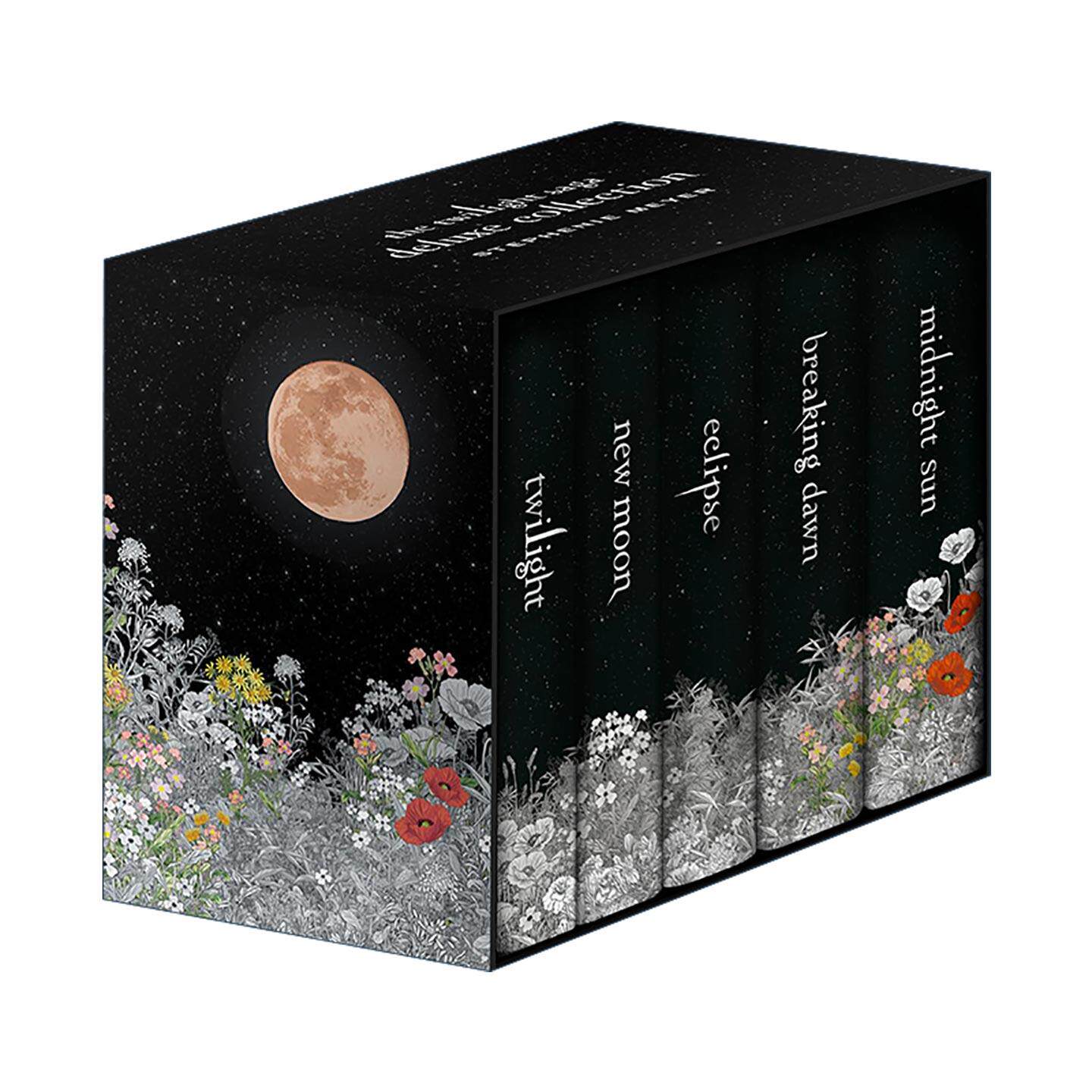 英文原版 The Twilight Saga Deluxe Hardcover Collection 暮光之城5册套装 精装豪华收藏版 英文版 进口英语原版书籍