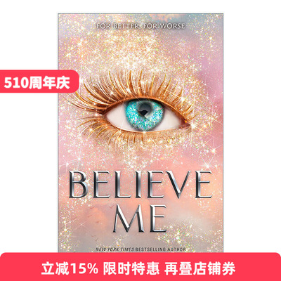 英文原版小说 Shatter Me — Believe Me 摧毁我系列 番外篇3 终章 塔赫瑞·马菲奇幻畅销小说 英版 英文版 进口英语原版书籍