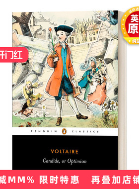 英文原版 Candide or Optimism 坦诚或乐观 英文版 进口英语原版书籍