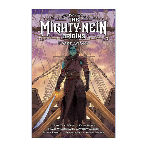 英文原版 Critical Role The Mighty Nein Origins Fjord Stone 关键角色 强力内恩起源 Dark Horse黑马漫画 Kevin Burke 精装
