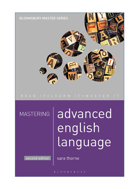 英文原版 Mastering Advanced English Language 掌握高级英语 AS和A-Level英语学习 英文版 进口英语原版书籍