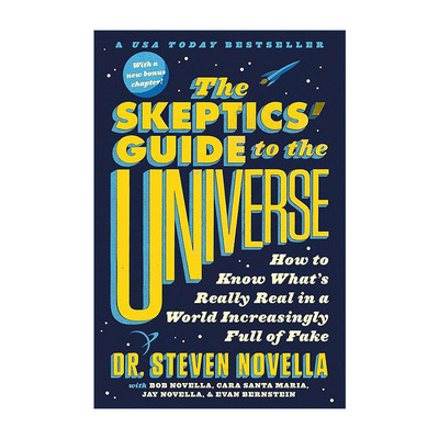 英文原版 The Skeptics' Guide to the Universe 如何独立思考 跨越认知陷阱 建立科学思维 怀疑论者的宇宙指南 进口英语原版书籍