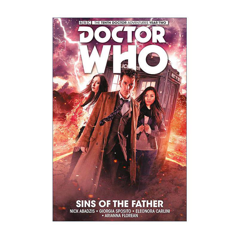 英文原版 Doctor Who Sins of the Father 神秘博士漫画 父之罪孽 第十任博士 英文版 进口英语原版书籍