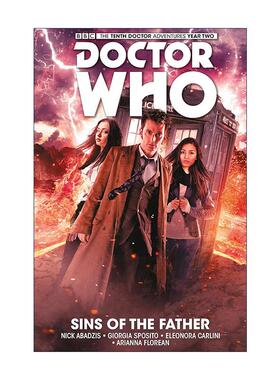 英文原版 Doctor Who Sins of the Father 神秘博士漫画 父之罪孽 第十任博士 英文版 进口英语原版书籍