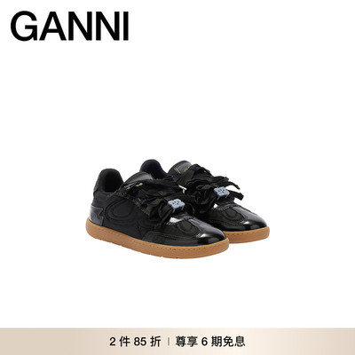 【2件85折】GANNI女鞋 蝴蝶休闲百搭潮流运动鞋板鞋 B1040011099