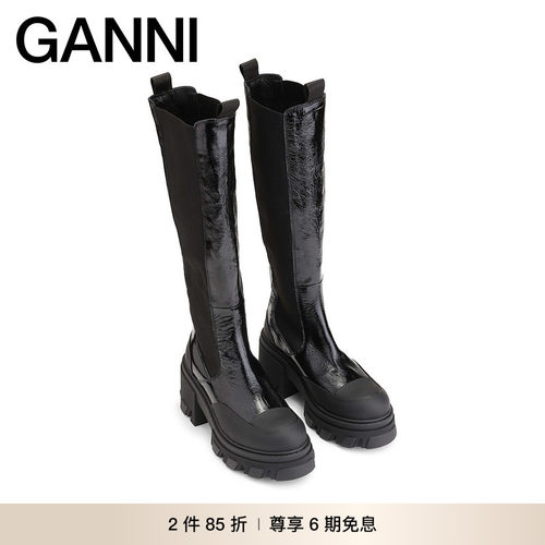 新款厚底女鞋GANNI切尔西